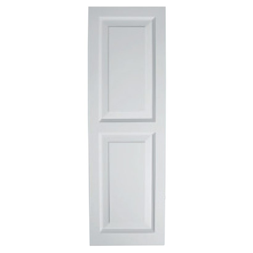   2 Raised Panel Shutters