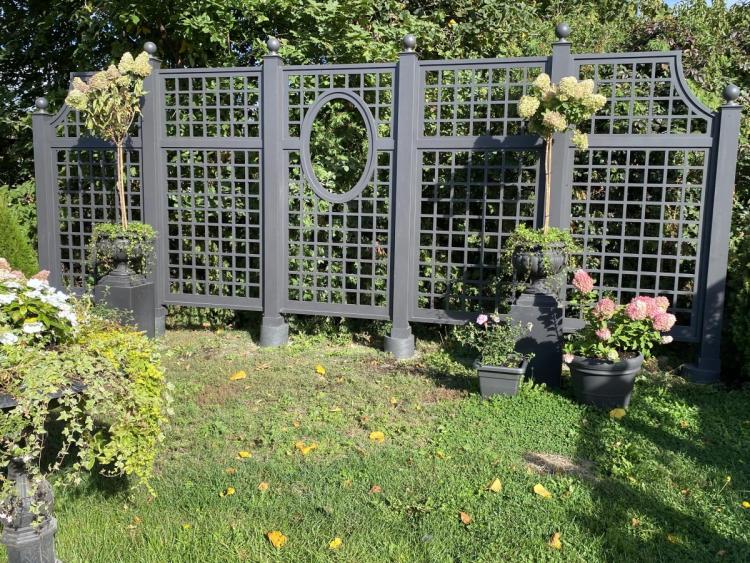 Custom PVC Lattice Fence Panels & Columns