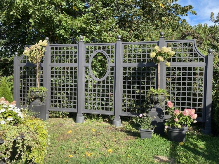 Custom PVC Lattice Fence Panels & Columns