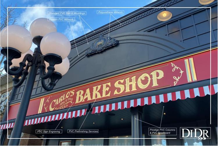 Carlo's Bake Shop - PVC & Polyurethane Trim and Mouldings